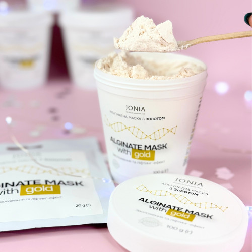 Альгинатная маска с золотом (увлажнение и лифтинг-эффект). Photo 2